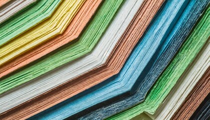 abstract colorful background of paper pieces