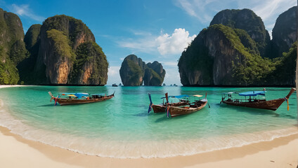 beautiful beach in Thailand exotic