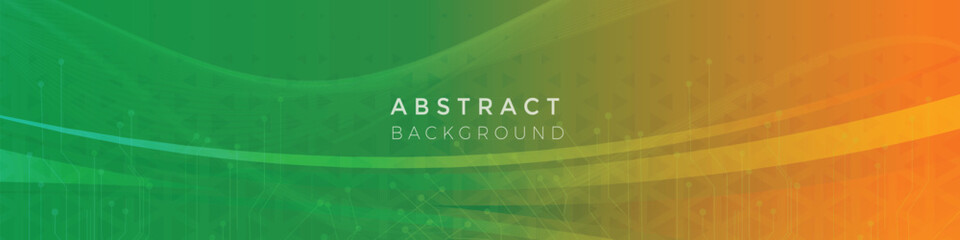 Vector linkedin banner gradient shape abstract background template design