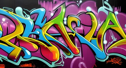 Obraz premium Graffiti Art Design 023