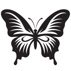 Butterfly Silhouette Aesthetic