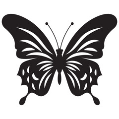 Butterfly Silhouette Aesthetic