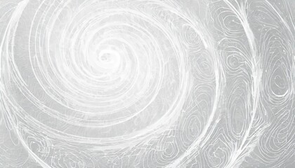 abstract modern white background pattern with texture and faint detailed circle swirl pattern