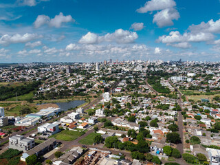 Imagem Aérea da Região Oeste de Cascavel-PR