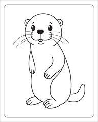 Cute Animal Vector, Animals Coloring Pages, Farm Animals