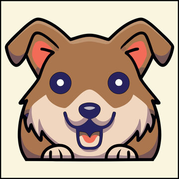 recommend clip art: Molly color vector illustration