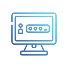 Password Monetization  icon design