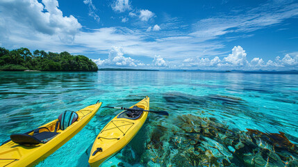Kayaking in Tropical Paradise