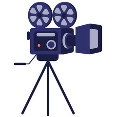 Obraz premium Vintage Movie Camera