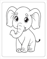 Cute Animal Vector, Animals Coloring Pages, Farm Animals