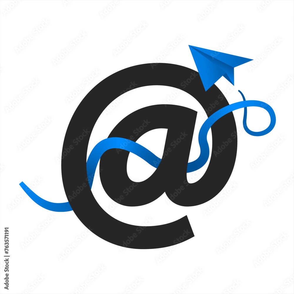 Poster send message, newsletters, email subscription pop up permission concept illustration flat design vec