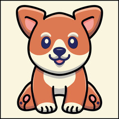 Obraz premium Riley color vector illustration