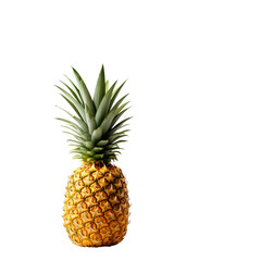 Fototapeta premium pineapple isolated on white