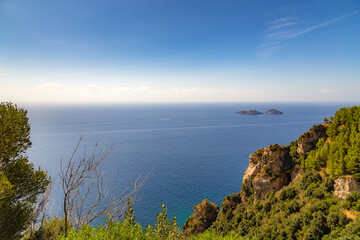 Fototapeta na wymiar Amalfi Coast, Italy