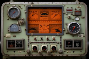 An In-Depth Look at a Technologically Advanced Instrument Panel in a Factory Setting