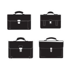 Business Briefcase Silhouette
