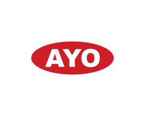 AYO Logo design vector template