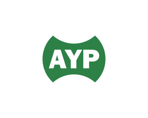 AYP logo design vector template