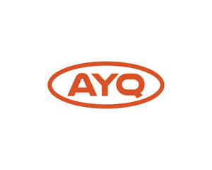 AYQ logo design vector template