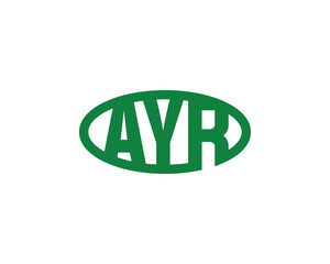 AYR Logo design vector template