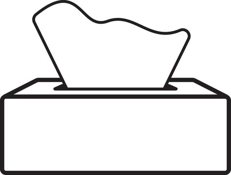 recommend clip art: illustration of a tissue box icon
