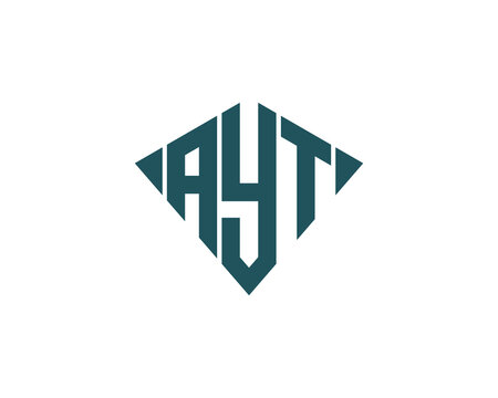 AYT logo design vector template