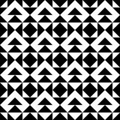 Diamonds, rhombuses, triangles seamless pattern. Tribal wallpaper. Folk ornament. Ethnic ornate. Geometric image. Geometrical background. Retro motif backdrop. Ethnical textile print. Abstract vector