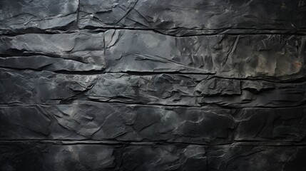 Dark black background stone texture - obrazy, fototapety, plakaty