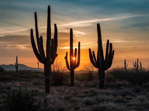 cactus landscape photo