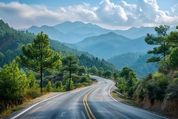 Road Trippers' Unpredictable Journey Through Scenic Mountain Roads and Meandering Country Lanes