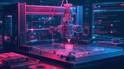 3d printer manufacturing and robotic