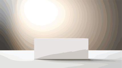 A mockup of a blank business card sitting on a cera
