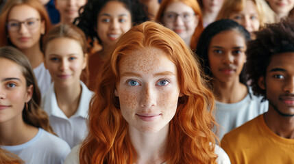 Fototapeta premium Multicultural Girl Power