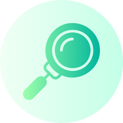 magnifier gradient icon