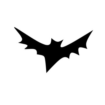 bat silhouette illustration