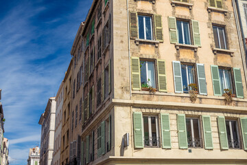 Fototapeta na wymiar Old city of Marseille, France