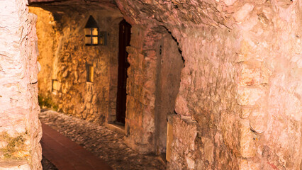 Eze village in Provence, French Riviera