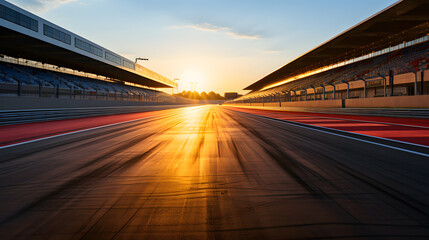Obraz premium Racing tracks background