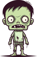 Infectious Artistry Zombie Vector Illustration Assortment