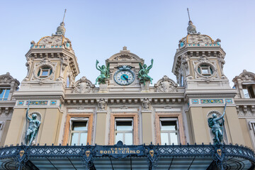 Fototapeta na wymiar The Monte Carlo Casino, Principality of Monaco
