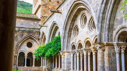 Obraz premium Fontfroide Abbey or Abbaye de Fontfroide