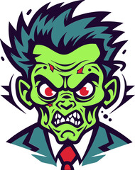 Vectorized Catastrophe Portraying the Cataclysmic Effects of Zombie Outbreaks