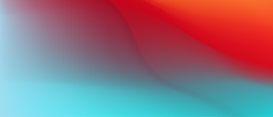 Abstract Gradient blue and orange contrast colors. For vector art design with a web banner background
