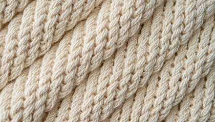 ivory knitted yarn fabric surface, 16:9 widescreen wallpaper / backdrop / background, graphic resources	
