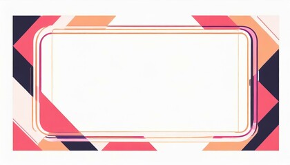 abstract frame rectangle