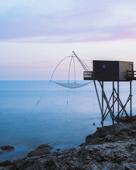 Voyage en bord de mer, pêcherie de Préfailles en Bratagne