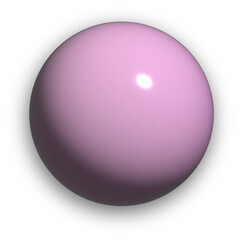 3D colorful spheres with drop shadow.