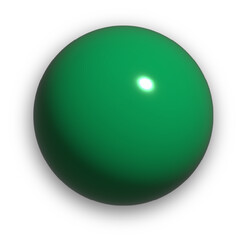 3D colorful spheres with drop shadow.