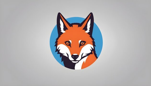 Fox vector illustration icon design