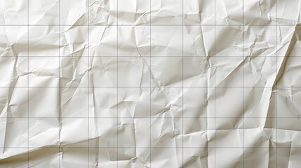 Minimalistic Grid White Paper Texture Backdrop for Design Projects